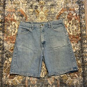 Wrangler Light Blue Jean Shorts